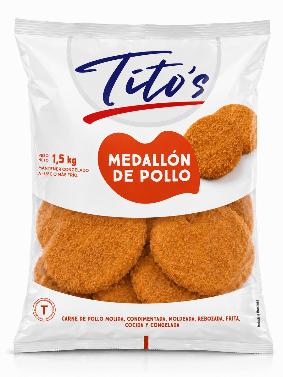 Tito's suma el Medallón de Pollo a su línea